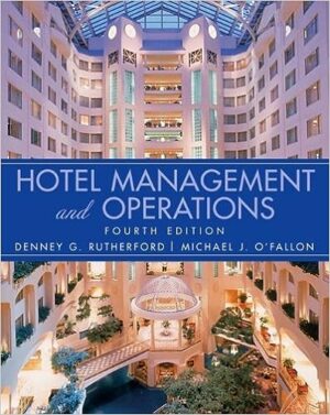 Hotel Management and Operations Fourth Edition textbook cover - comprehensive hospitality industry guide with contributions from 60 industry experts