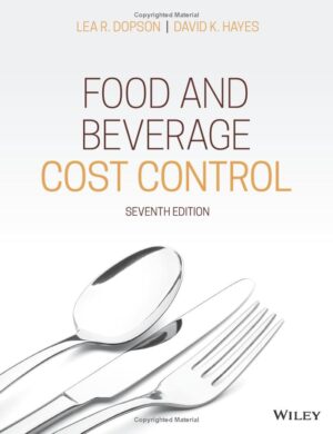 Food and Beverage Cost Control seventh edition book cover featuring comprehensive cost management strategies for hospitality and culinary professionals