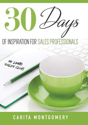 Sales professionals motivation book The No Limits Sales Club with 30 days of daily inspiration